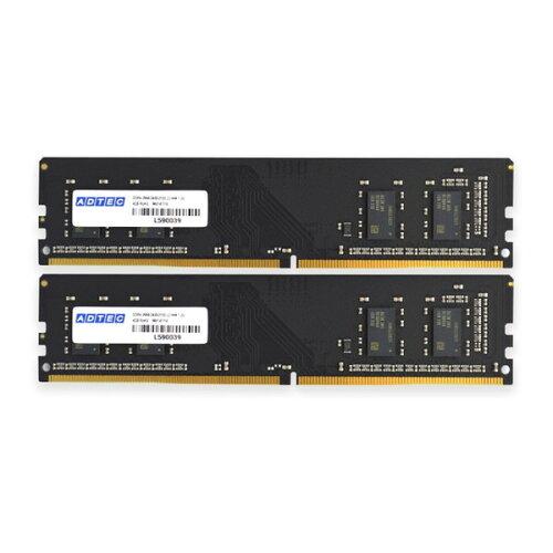 ADTEC アドテック ADS3200D-H16GW DDR4-3200 288pin UDIMM 16GB&times;2枚 省電力(ADS3200D-H16GW)｜ECJOY！店