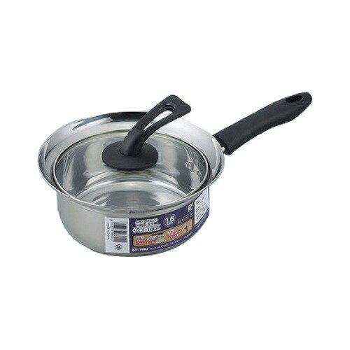 和平フレイズ コボレーズ IH対応ふきこぼれにくい片手鍋16cm(KR-7862) (1023336)【入数:12】｜ECJOY！店