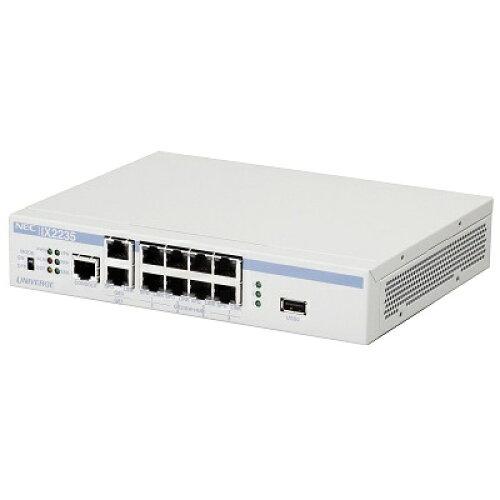 NEC 日本電気 IX2235(BI000106) 5年無償引き請ける VPN相応う弾丸道路メモリアクセス UNIVERGE 無線電話ローカルエリアネットワークルータ 10界面 10BASE-T(10Mbps)/100BASE-TX(100Mbps)/1000BASE-T(1000Mbps)