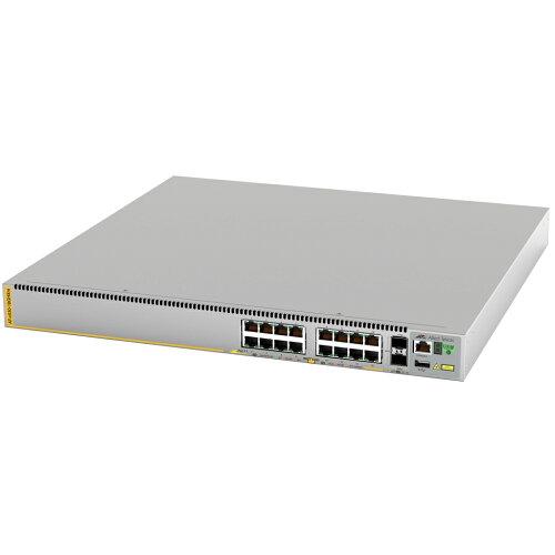 ALLIEDTELESIS アライドテレシス AT-x530-18GHXm-N5アカデミック[100/1000/2.5G/5GBASE-Tx16(PoE-OUT)、SFP/SFP+スロットx2(デリバリースタンダード保守5年付)](4784RN5)画像