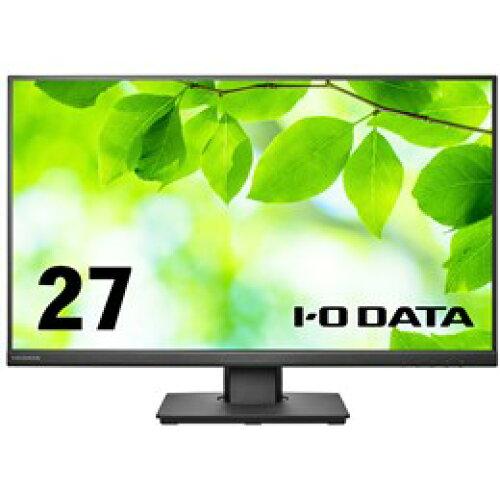 IODATA アイオーデータ LCD-DF271EDB-F 「5年引き受ける」27型広々とした液晶 1920×1080 金棒引き積み上げる D-sub DisplayPort HDMI 黒いこと系