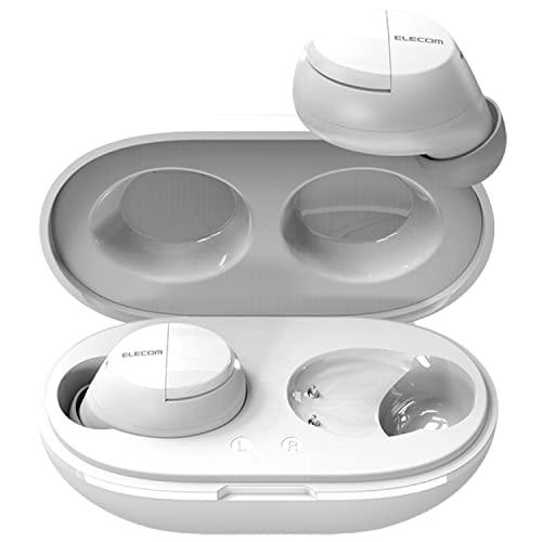 ELECOM エレコム Bluetoothイヤホン/完全ワイヤレス/AAC対応/カナル型/ホワイト(LBT-TWS12WH)