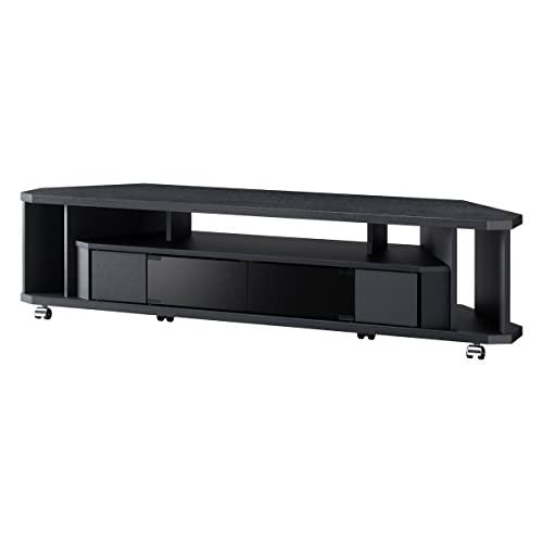 朝日木材加工 AVボード(TV対応インチ:60V/幅1400mm/ブラック) NOA-1400AV-BK