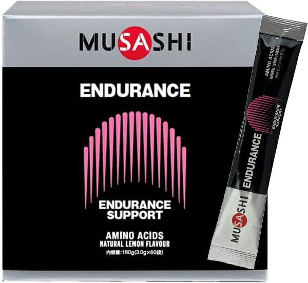MUSASHI ムサシ MUSASHI ENDURANCスティックタイプ60イリ ENDURSTL