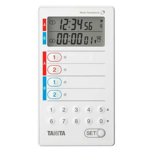 TANITA タニタ タニタ　防水デジタルタイマーＴＤ－４２８ＷＨ　ホワイト【BTIE001】