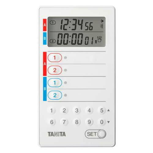 TANITA タニタ タニタ 業務用 デジタルタイマー 100時間計 ホワイト TD-427-WH