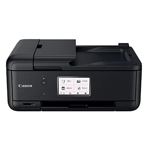 【店卸し資産限即納】CANON 加農砲 TR8630A インクジェット印刷機 インキ5色 染め粉+えの具 4800×1200 dpi 最大限度質問用紙大いさA4 繋ぎ合わせる(USB)〇 繋ぎ合わせる(有線ローカルエリアネットワーク/無線電話ローカルエリアネットワーク)〇 スキャナー役立つこと有り 真似る役立つこと有り FAX役立つこと有り 黒いこと