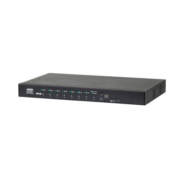 ATEN 計測機能・リモート電源制御機能搭載 1U筐体分離タイプ 8アウトレット eco PDU PE6108AVA