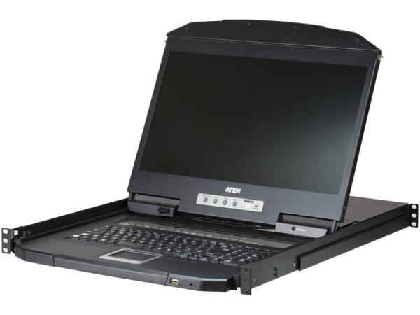 ATEN PS/2-USB対応 8ポートVGA ワイドLCD KVMドロワー CL3108NXJJL