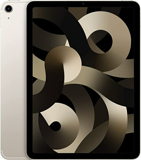 APPLE アップル MM9F3J/A APPLE iPad Air iPadOS 16 10.9型（インチ） 2360×1640 Apple M1 8GB SSD 64GB Bluetooth v5.0 400～500g シルバー系