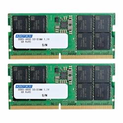 ADTEC アドテック ADS4800N-X8GW DDR5-4800 SODIMM 8GB×2枚(ADS4800N-X8GW)|ECJOY!店