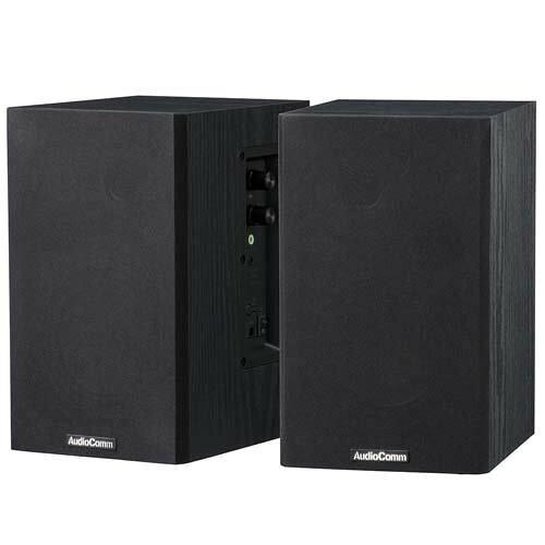 OHM オーム電機 Bluetoothアクティブスピーカシステム(15W+15W大出力アンプ/ブラック) ASP-W752Z