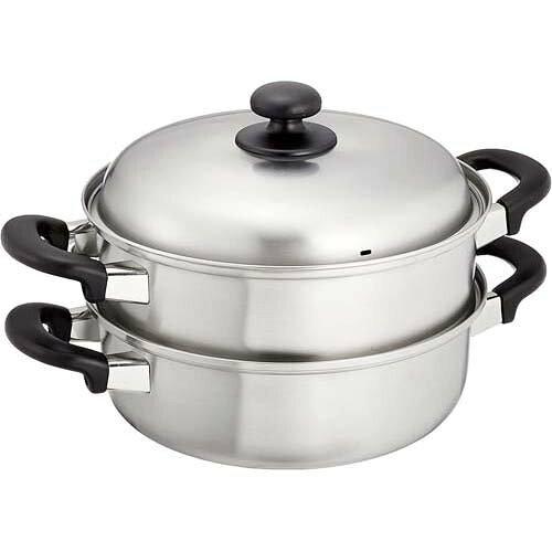 和平フレイズ 燕三 IH相応う二段蒸し器24珊(EM-017) (1034262)【入数:8】