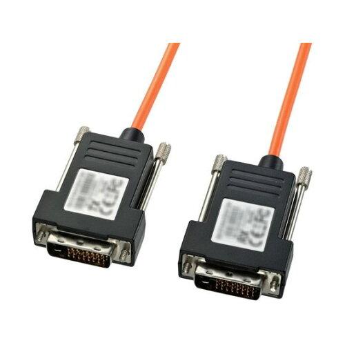 SANWASUPPLY サンワサプライ KC-DVI-FB50K DVI光衣料繊維有線テレビ(シングル繋がり)50m(KC-DVI-FB50K)