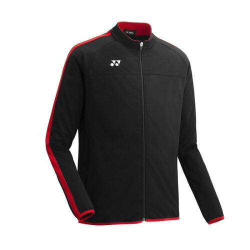 YONEX ヨネックス ユニトレーニングトップ (FW5007) [色 : ブラック/レッド] [サイズ : L]｜ECJOY！店