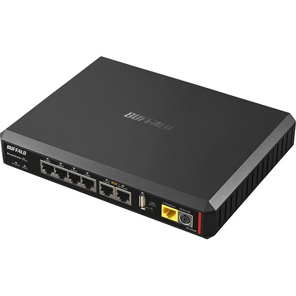 BUFFALO 緩衝装置置き目 VR-U500X 法人向け 有線ルータ 10BASE-T(10Mbps)/100BASE-TX(100Mbps)/1000BASE-T(1000Mbps) 5界面 VPN