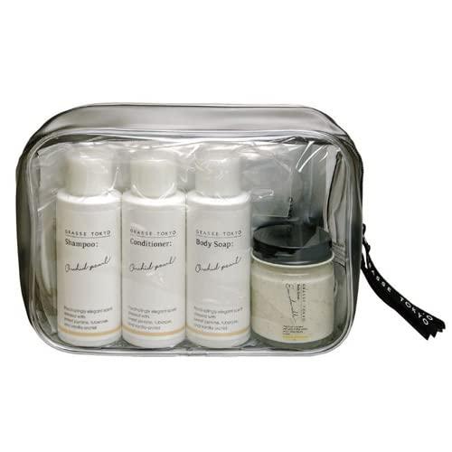 東洋工業 GRASSE TOKYO トラベルポーチセット (ヘアケア＆ボディケアセット)Travel Pouch Set グラーストウキョウ (togttr-005)【入数:6】