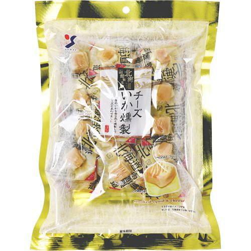 山栄食料雑貨類実業 ■一般受けの北海道生み出すこと■外国人観光旅行客にも◎!【乾酪いか燻製】【バス発着場A】 (109001)【入数:10】