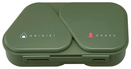 OSK ≪新商いもの≫【おにぎり】 おにぎり夕御飯入れもの カーキ＜日本製＞ (137907)【入数:30】 大人用弁当箱-弁当箱・水筒