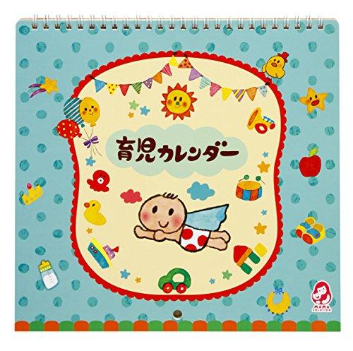銀鳥産業(Ginchosangyou) 育児カレンダー(ブルー柄/ピンク柄/タイル柄) (60x041-080)【入数:60】|ECJOY!店