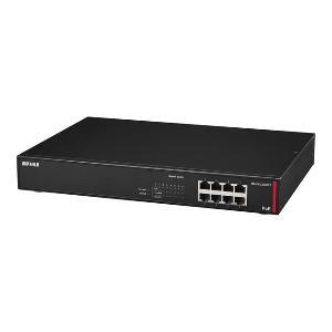 BUFFALO 緩衝装置置き目 BS-GUL2008PT 法人向け Giga相応う Layer2 アンマネージPoE取り替えっこ(BS-GUL2008PT)