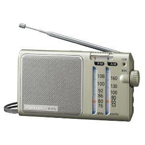 PANASONIC パナソニック ＜----＞FM/AM 2バンドレシーバー(RF-U156-S)