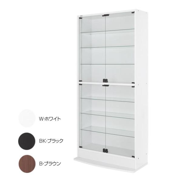 充英アート コレクションラックワイド ハイタイプ 奥行29cm本体 CR-T8329 W・ホワイト (1501517)