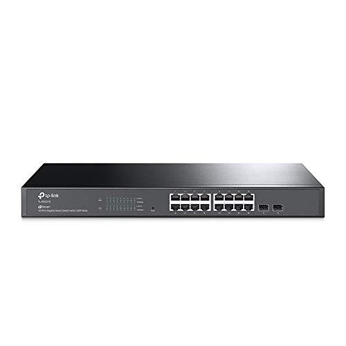 普聯技術 TP-Link JetStream 16ポート ギガビットスマートスイッチ (2 SFPスロット搭載)TL-SG2218(UN)