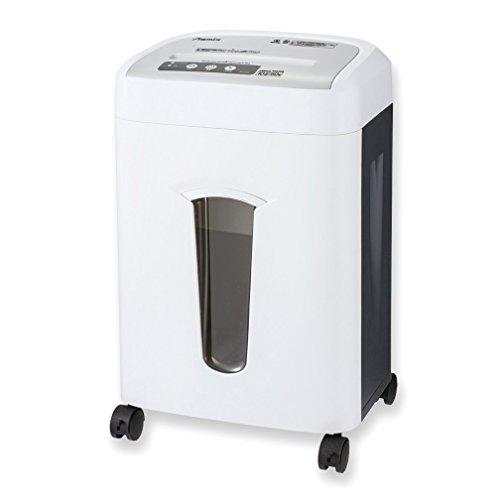 ASCA アスカ S62MC-N 電動シュレッダー 年代順の連続60分 マイクロとり捨てる 最大限度幅:A4 11枚～50枚 31L～40L CD/ステープラー可 白いこと/黒いこと