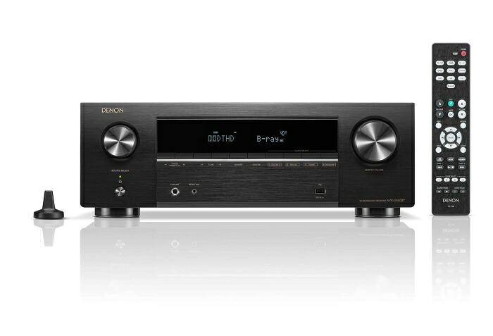 Polk Audio デノン Denon AVR-X580BT 5.2ch AVサラウンドレシーバー 8K Ultra HD、HDR10+、 eARC対応 /ブラック AVR-X580BTK｜ECJOY！店
