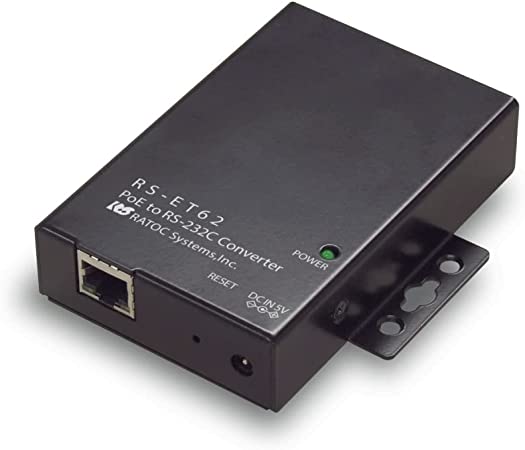 ラトックシステム PoE to RS-232C 変換器(RS-ET62)