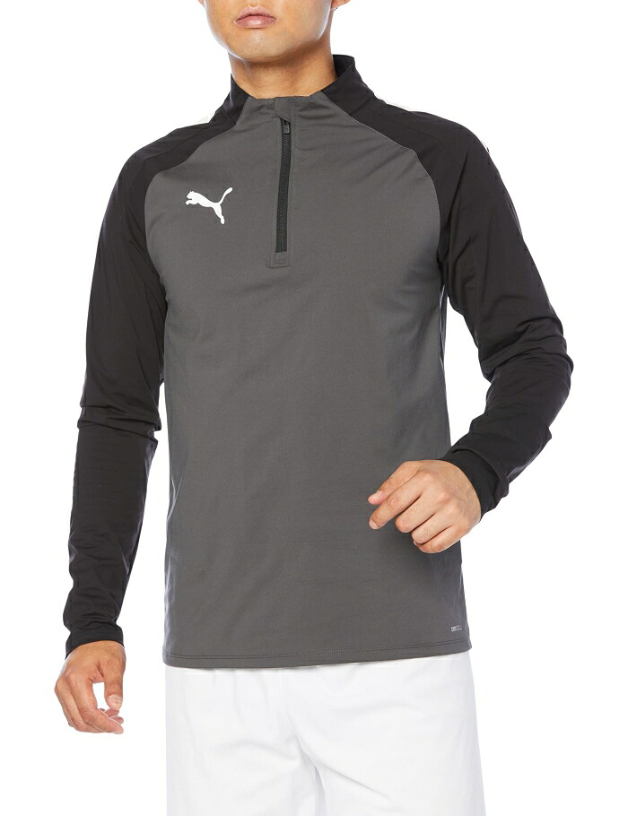 PUMA プーマ TEAMLIGA_1/4_ジップトップ (658017) [色 : PUMA_BLACK] [サイズ : S]