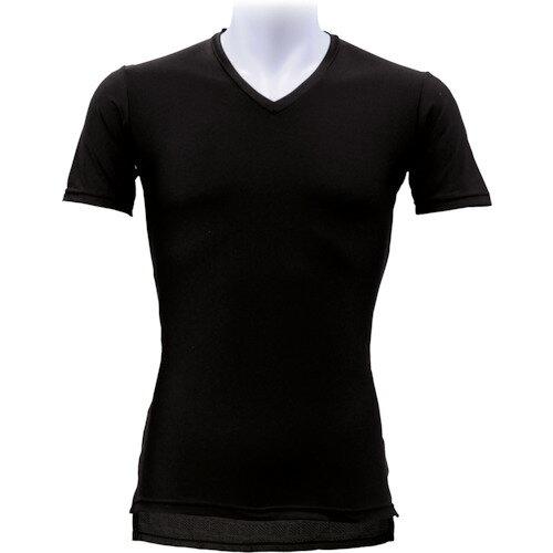 リベルタ デオドライズテック 半袖Vネック BLK (S) (DT25153160 8890)
