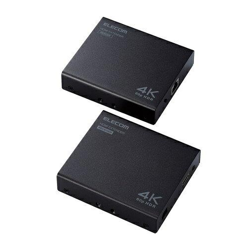 ELECOM エレコム HDMIエクステンダー PoE対応 4K / VEX-HD4KP1001A