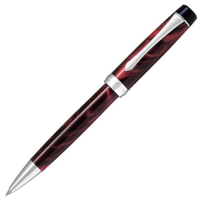 パイロットコーポレーション 油性ボールペン カスタムヘリテイジSE マーブルレッド BKVH-15SR-MAR 9,462円