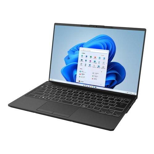 FUJITSU 富士通 FMVU90H1B 富士通 LIFEBOOK Windows 11 Home 14.0型（インチ） Core i7 メモリ16GB SSD 512GB 1920×1200 Webカメラ有り Office有り ブラック系画像