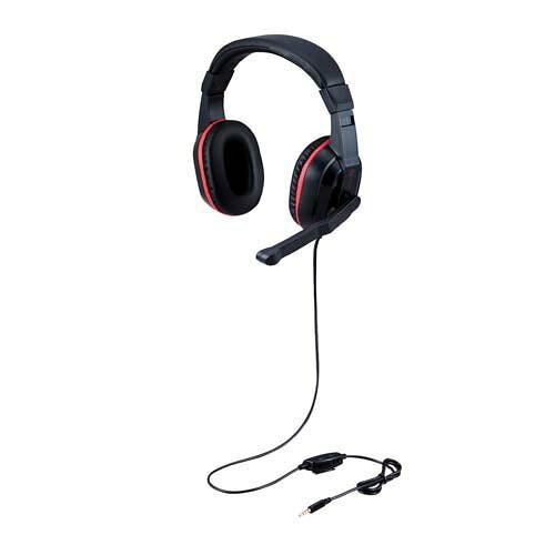 ELECOM エレコム ゲーミングヘッドセット アナログミキサー付 3.5mm [PS 5 / 4 / NINTENDO SWITCH] 4極 両耳オーバーヘッド ブラック HS-GM04MSTBK