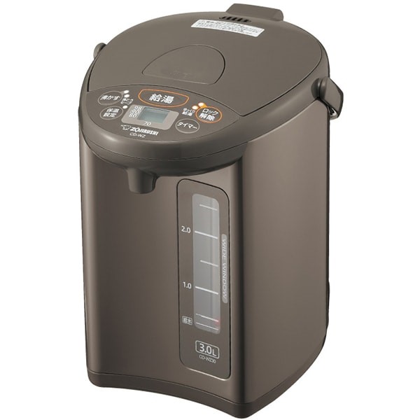 ZOJIRUSHI 象印 象印マホービン CD-WZ30-TM 電気ポット メタリックブラウン CDWZ30TM(CD-WZ30)