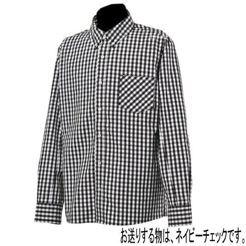 ジェーアンブル UNJ-128 プロテクションシャツ NAVY CH LL 品番:UNJ-128/NAVYCH/LL