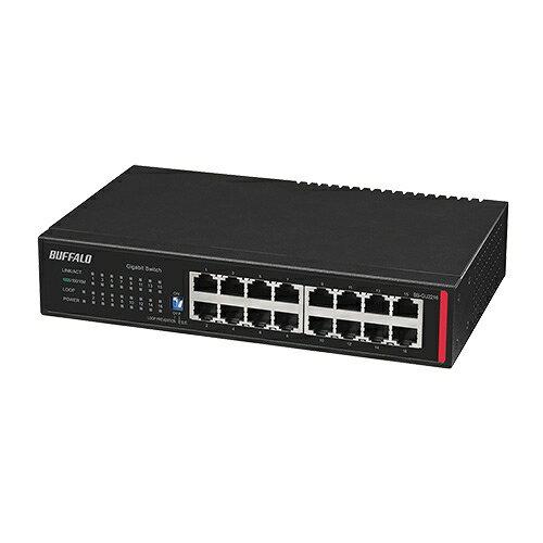 BUFFALO 緩衝装置置き目 BS-GU2216P 法人向け 度合い2 Giga アンマネージPoE取り替えっこ(BS-GU2216P)