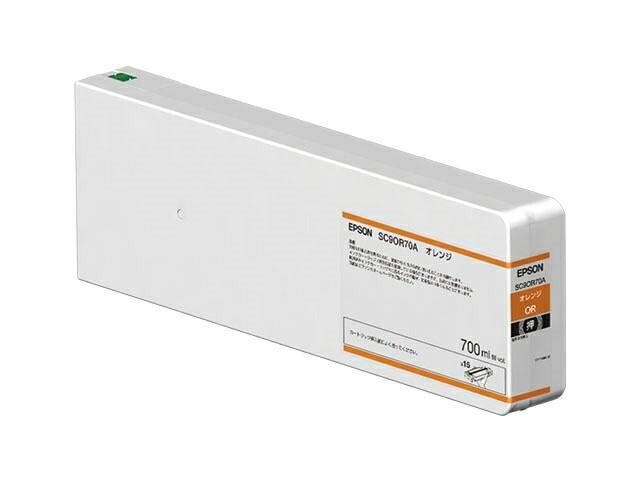 EPSON エプソン インキ薬莢(オレンジ色/700ml)(SC9OR70A)