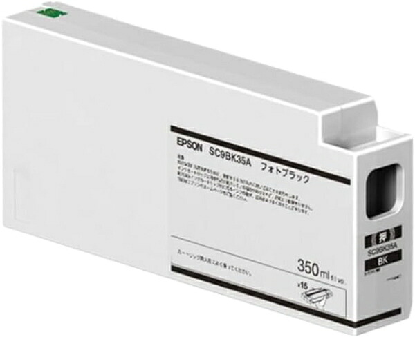 EPSON エプソン インクカートリッジ(フォトブラック/350ml)(SC9BK35A)｜ECJOY！店
