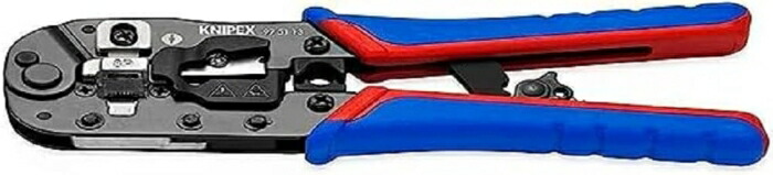 クニペックス KNIPEX 9751-13 ウエスタンプラグ圧着ペンチ (8ピン) 9751-13