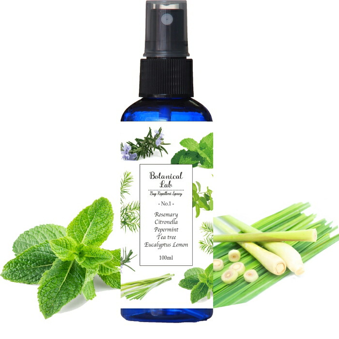 キャトルコンテンツ Botanical lab 馨香虫除け アウトドアーボディスプレー アンチモスキートスプレー 薬草系 100ml (A-100029-6)【入数:6】