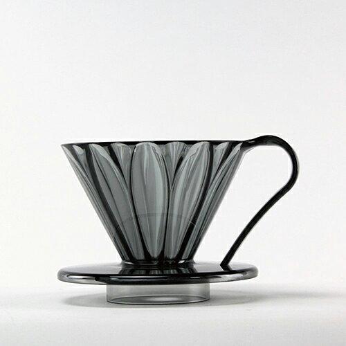 三洋実業 トライタンフラワードリッパー 黒いこと cup1(1杯用)TFD-1BK (5980078)【入数:48】