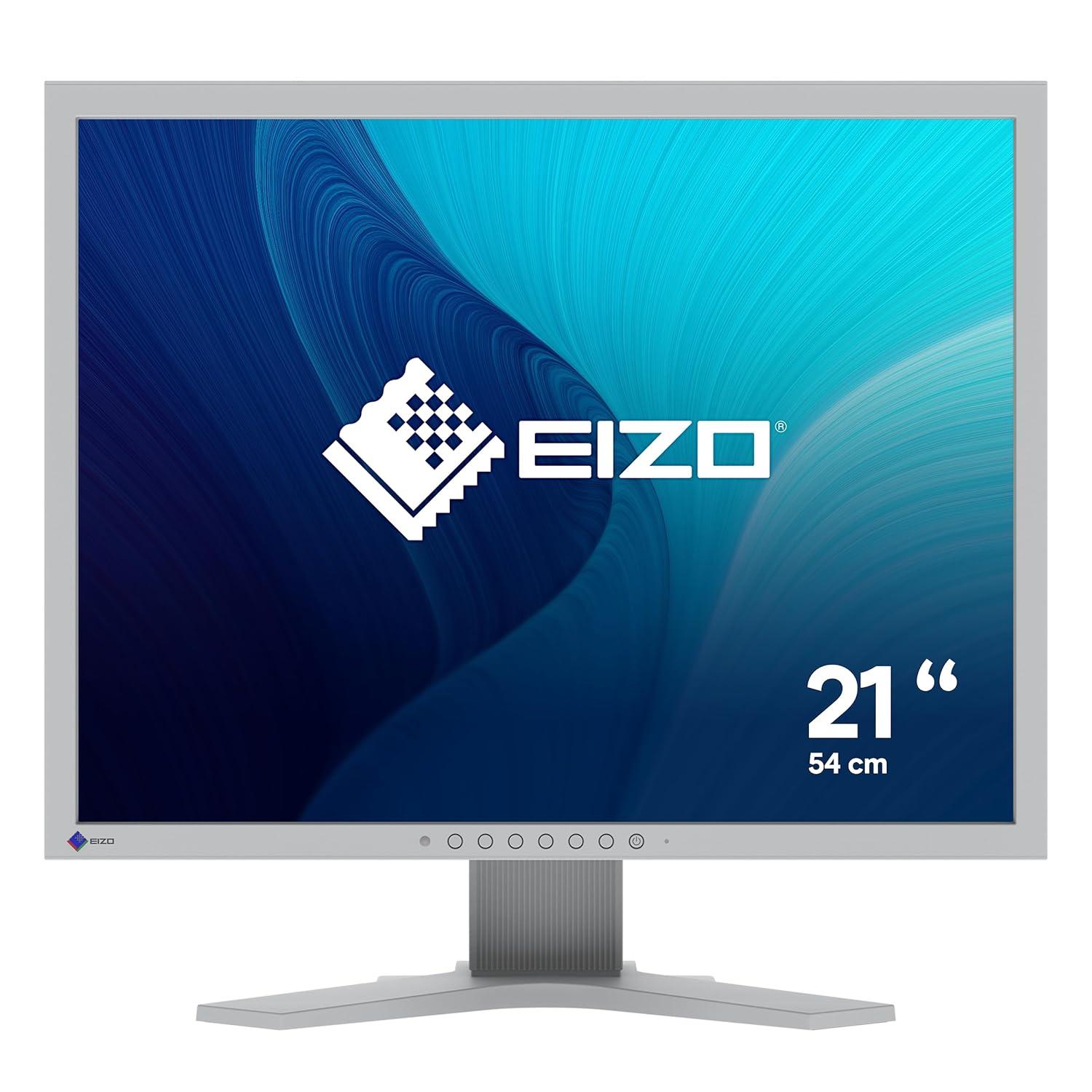 EIZO エイゾ S2134-HGY 21.3型 FlexScan 液晶 1600×1200 D-sub DVI DisplayPort 薄墨色系