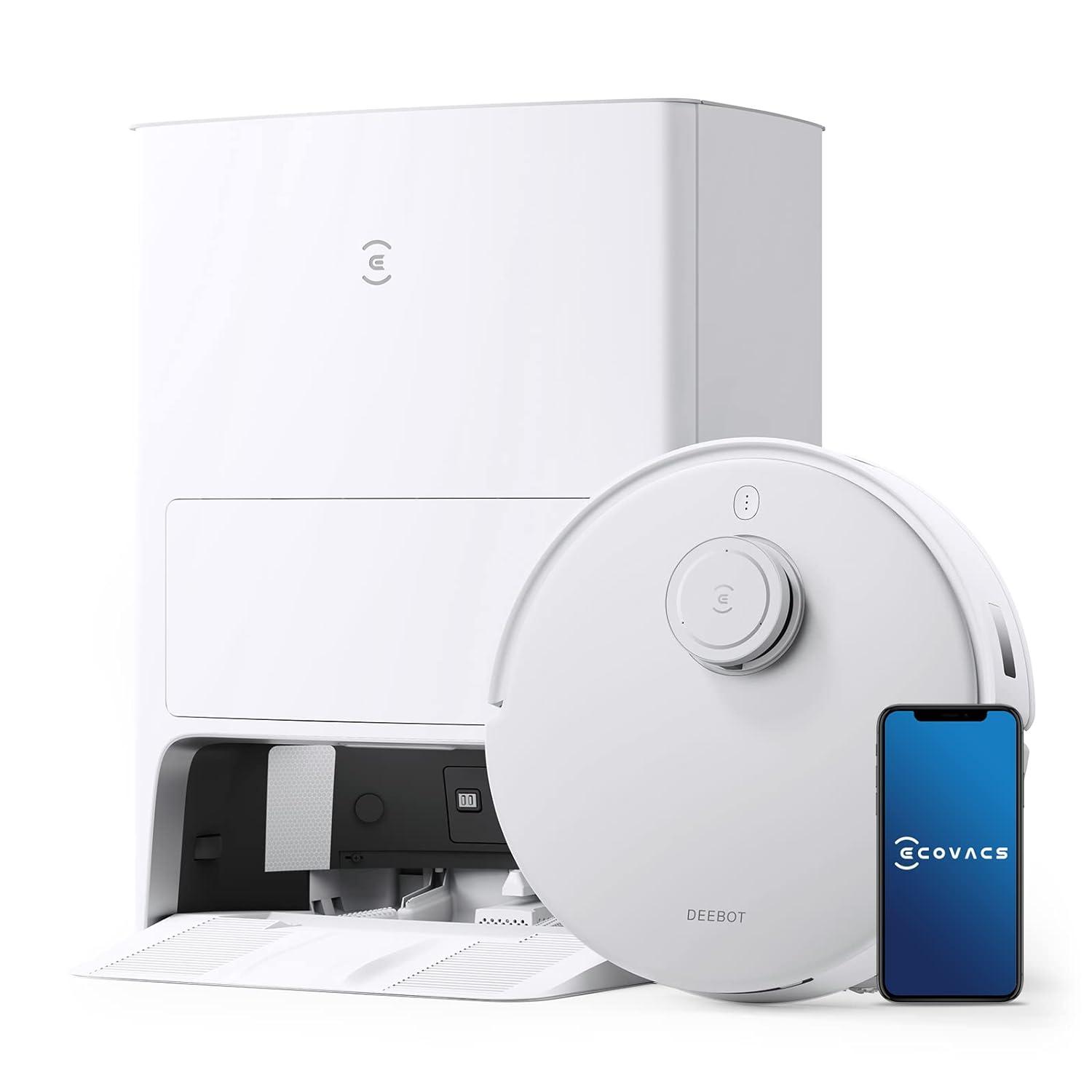 エコバックスジャパン(Ecovacs Japan) エコバックス DEEBOT T20 OMNI DLX23 [白いこと×しろがね色]