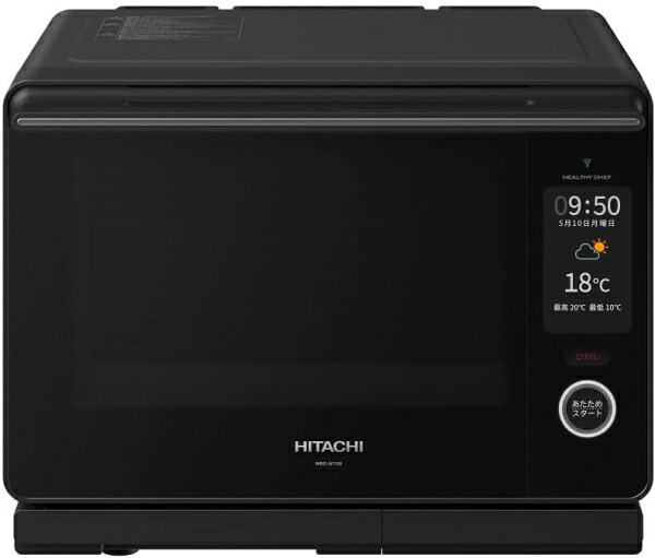 【良品】日立 オーブンレンジ ヘルシーシェフ 30L MRO-W10A K b0b3dnrxlc00.jpg