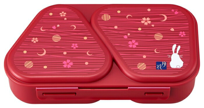 OSK 【月花】 おにぎりランチケース おにぎり 簡単 携帯 抗菌 和柄＜日本製＞ (142277)【入数:30】