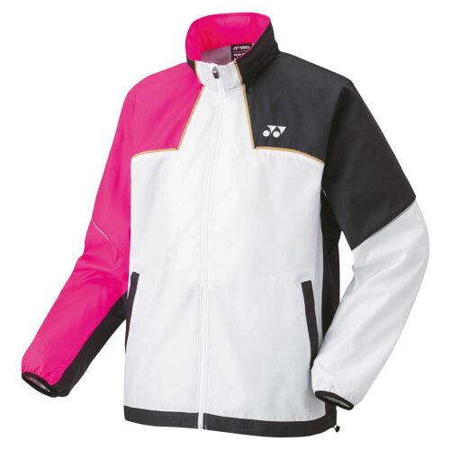 YONEX ヨネックス ユニウラジツキウィンドウォーマーシャツ (70095) [色 : 白いこと/サクラ色] [大きさ : O]